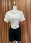Short Negro Brillante