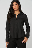 Blusa Básica Stretch Negro