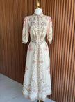 Vestido Barroco Crema