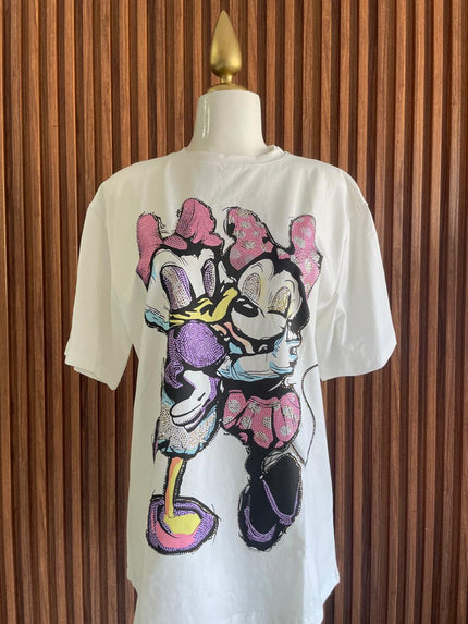 Playera Minnie Mouse Oversize