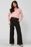 Blusa Básica Stretch Rosa
