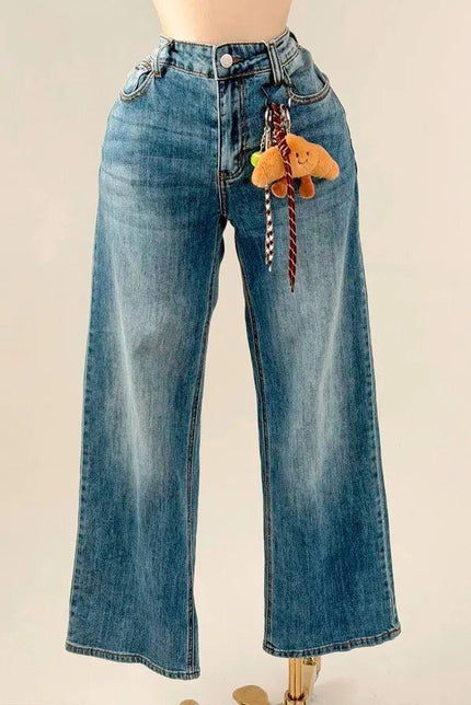 Jeans con Dije Decorativo
