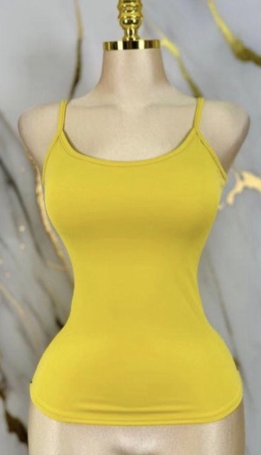 Top de tirantes amarillo Jash Online
