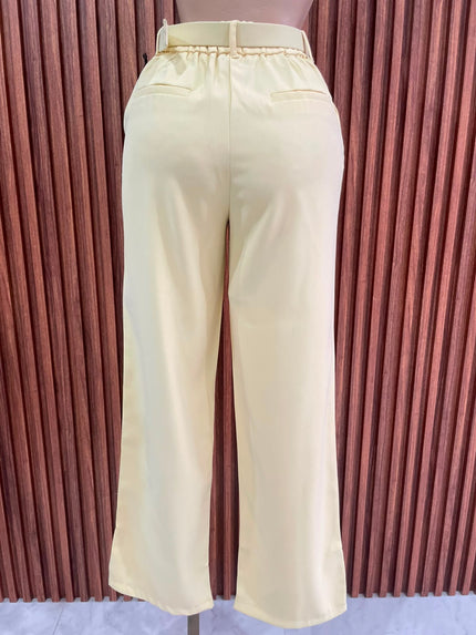 Pantalón Amarillo Mantequilla detalle 1