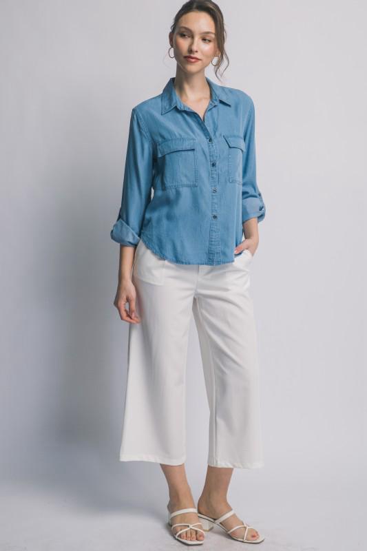 Blusa Mezclilla - completa