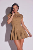 Vestido Camel - completo