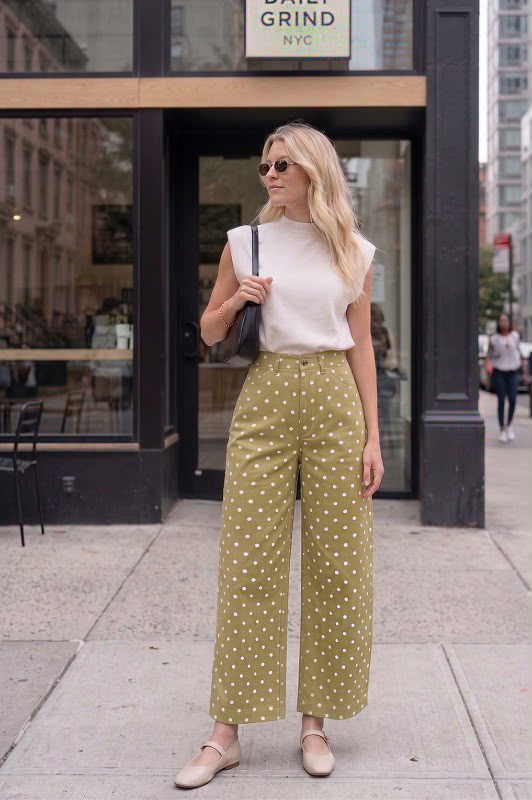 Pantalón Verde Olivo - modelo