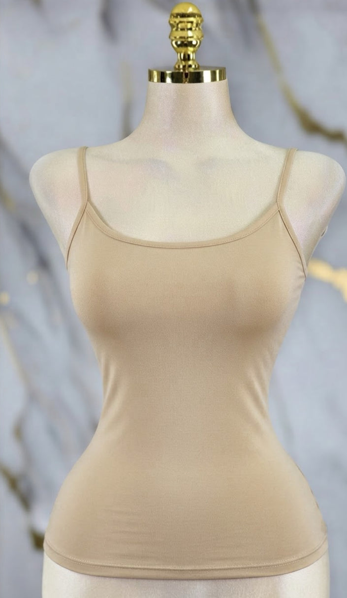 Top de tirantes beige Jash Online