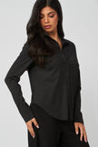 Blusa Básica Stretch Negro
