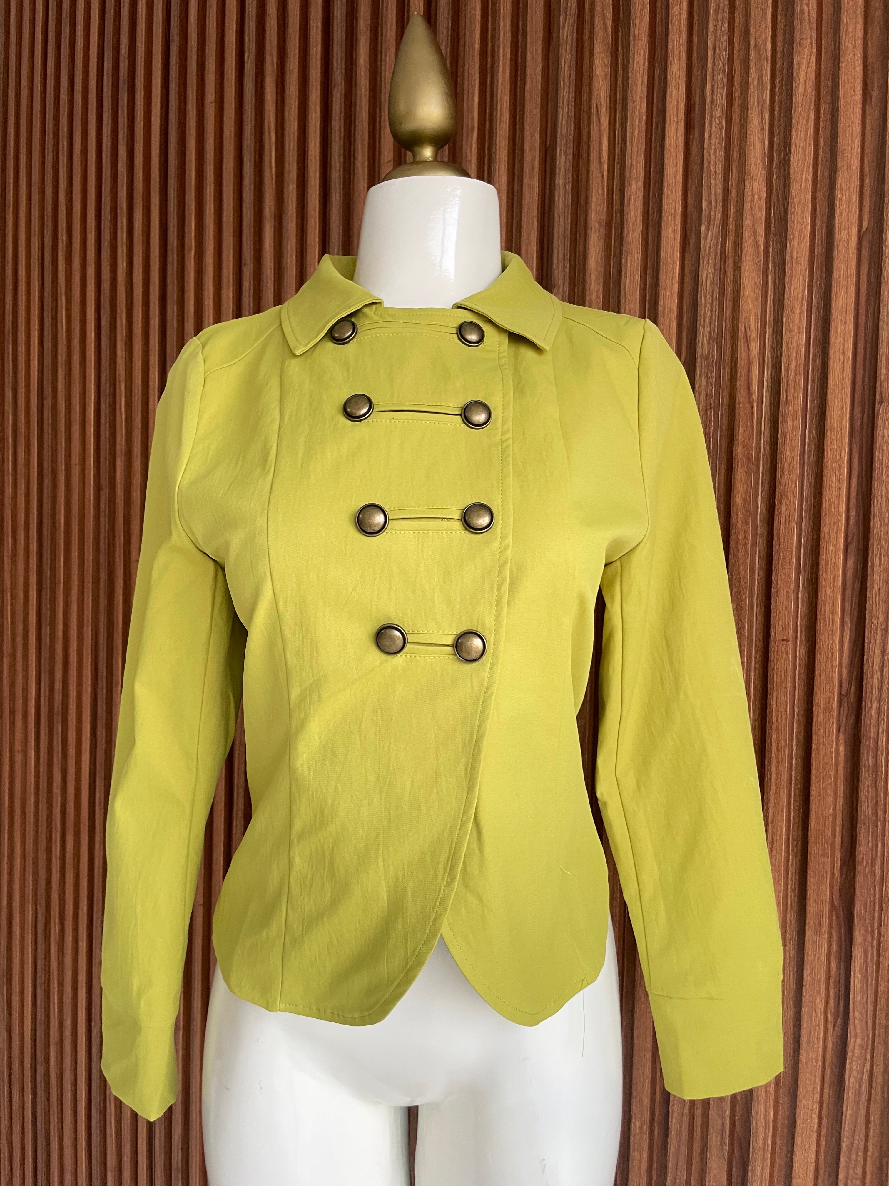 Saco militar verde limon Jash Online