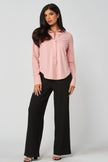 Blusa Básica Stretch Rosa