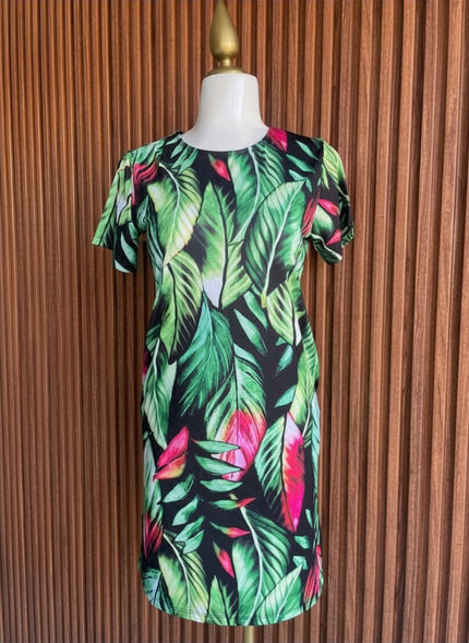 Vestido Tropical Verde