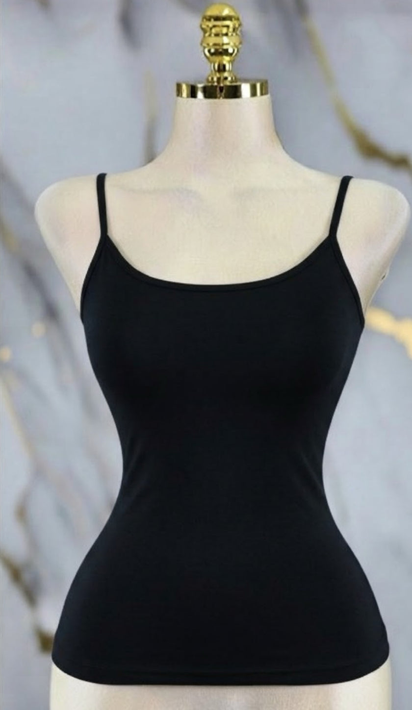 Top de tirantes negro Jash Online