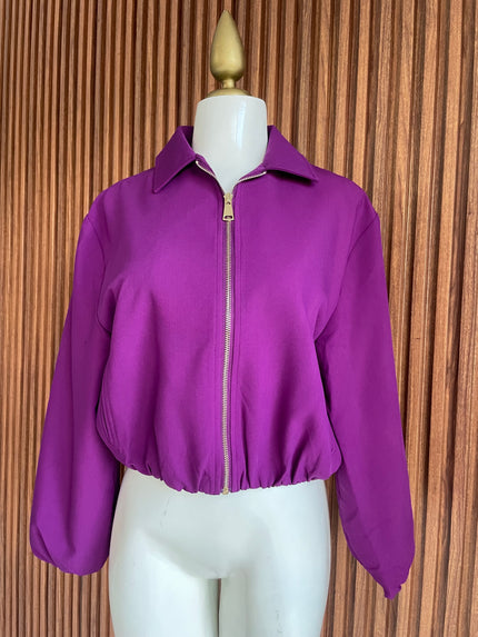 Chaqueta bomber morada Jash Online