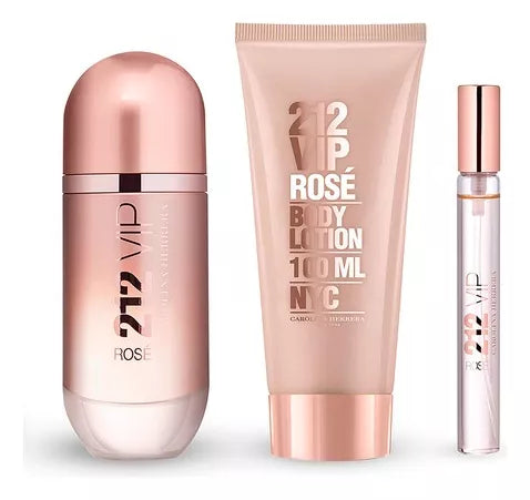 Set de perfume Carolina Herrera 212 Vip Rose