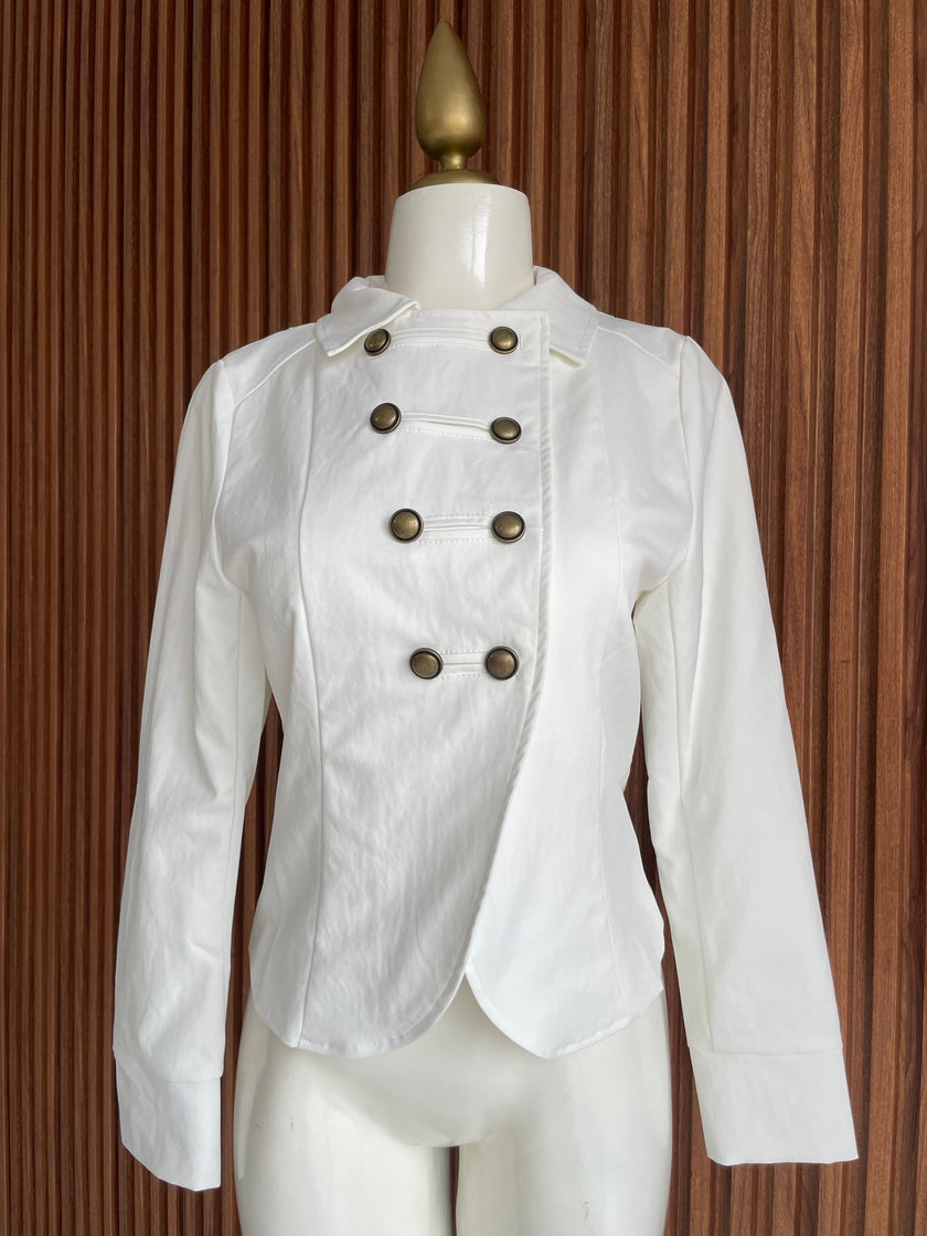 Saco militar blanco Jash Online
