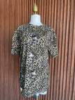 Playera Animal Print Pedrería
