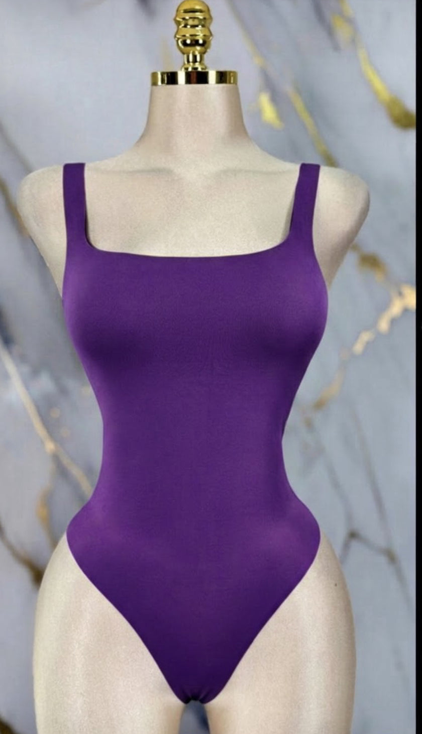 Body tirante ancho morado Jash Online