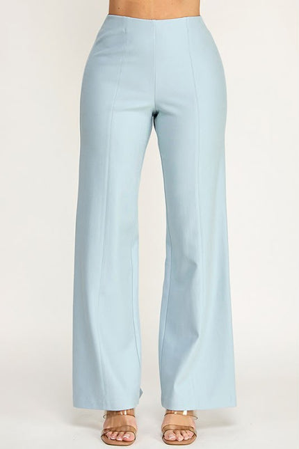 Pantalón Palazzo Azul Celeste