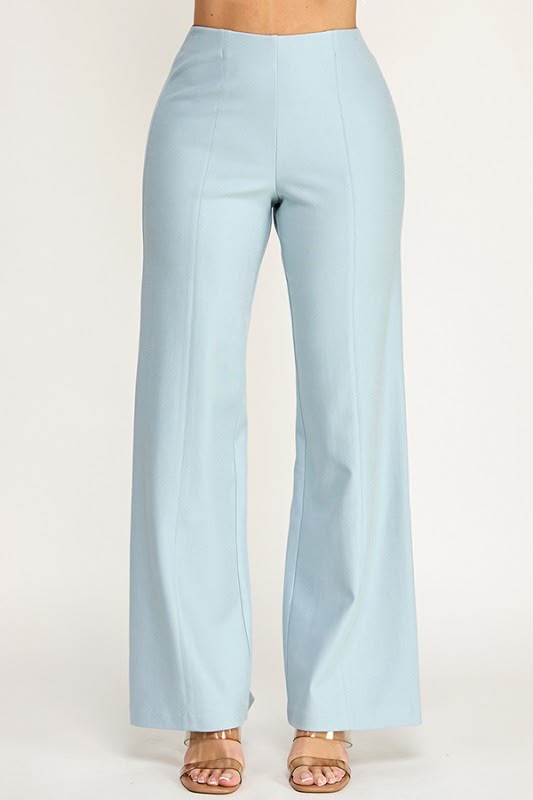 Pantalón Palazzo Azul Celeste