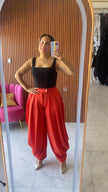 Pantalón Harem Naranja