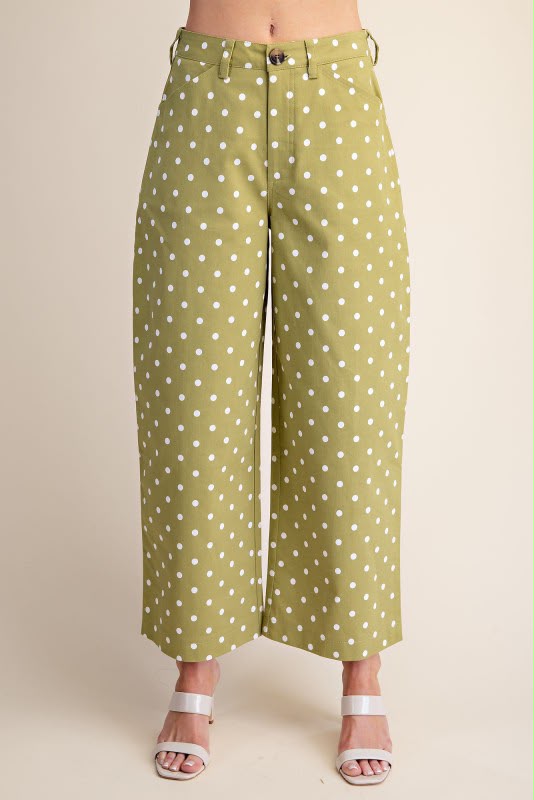 Pantalón Verde Olivo - frente