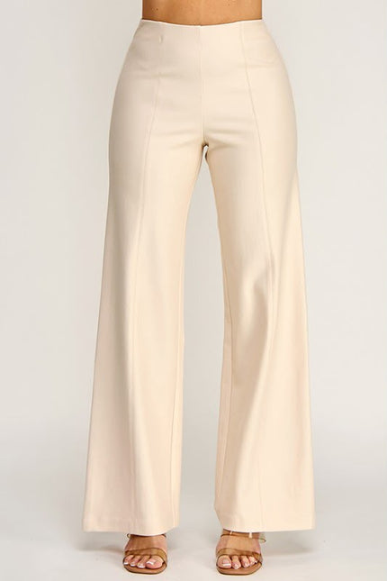 Pantalón Palazzo Beige