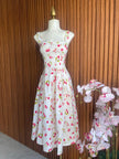 Vestido Cerezas Blanco
