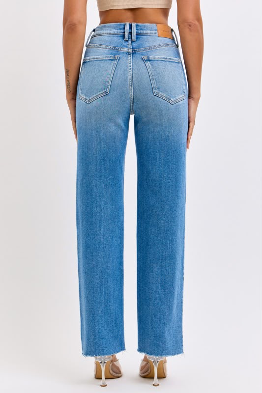 Jeans Cello Wide Leg Mezclilla Clara