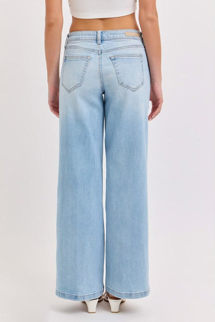 Jeans Cello Wide Leg Claro