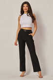Pantalón de vestir negro Jash Online