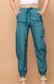 Pantalón Verde de Ajuste Relajado