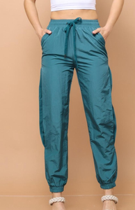 Pantalón Verde de Ajuste Relajado