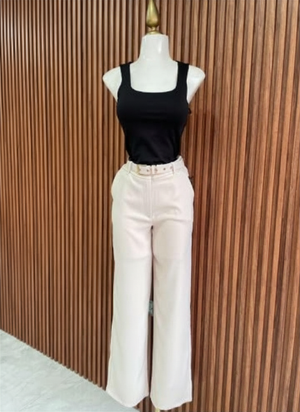 Pantalón Ivory outfit completo